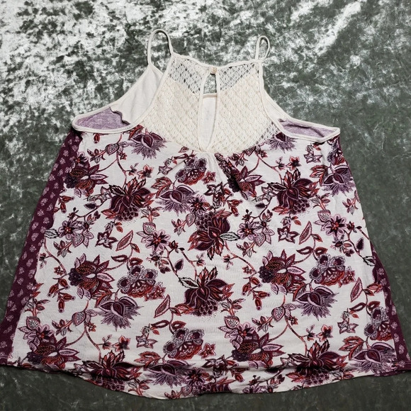 Rewind Floral Tank Top - Picture 4 of 8